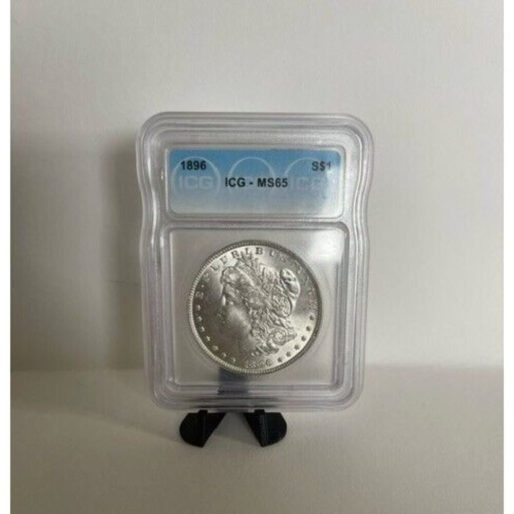 1896 Morgan Dollar Gorgeous Cartwheel – MS65 – Philadelphia Mint Gem